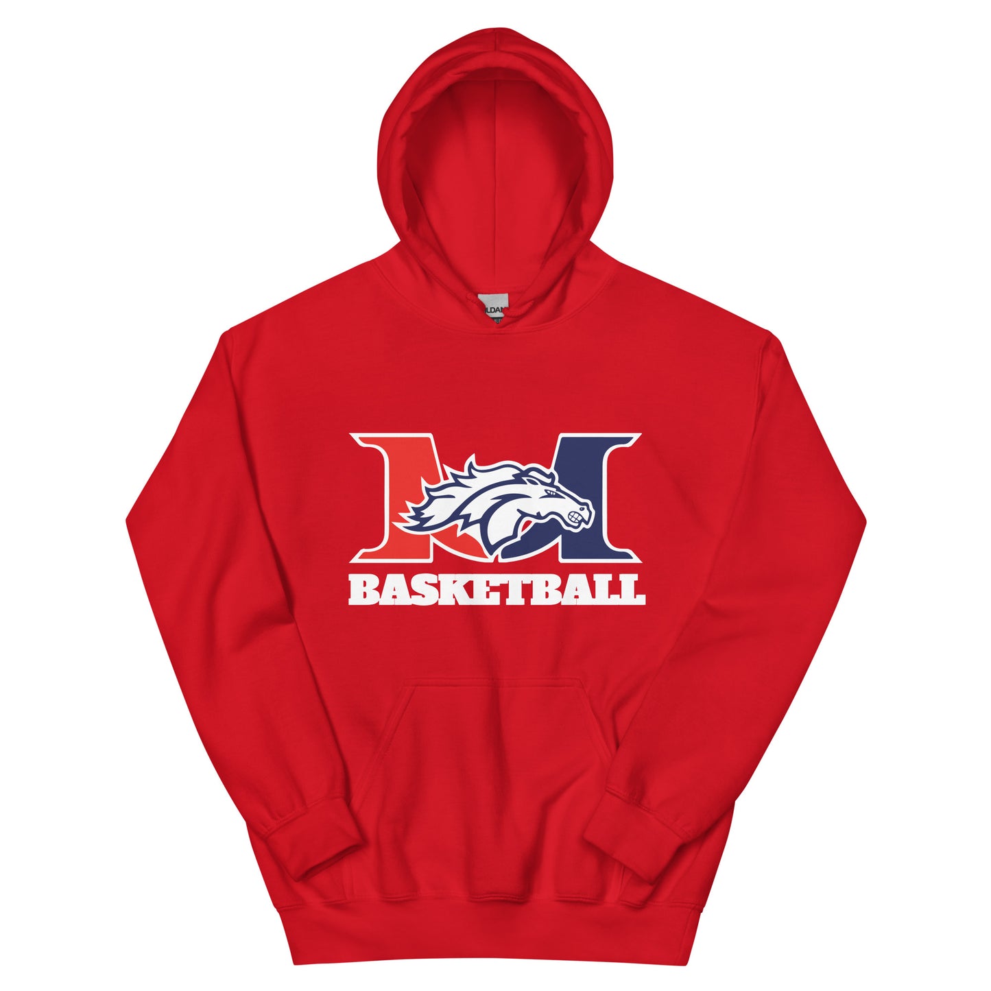 Marlboro Basketball Unisex Hoodie DTG W2