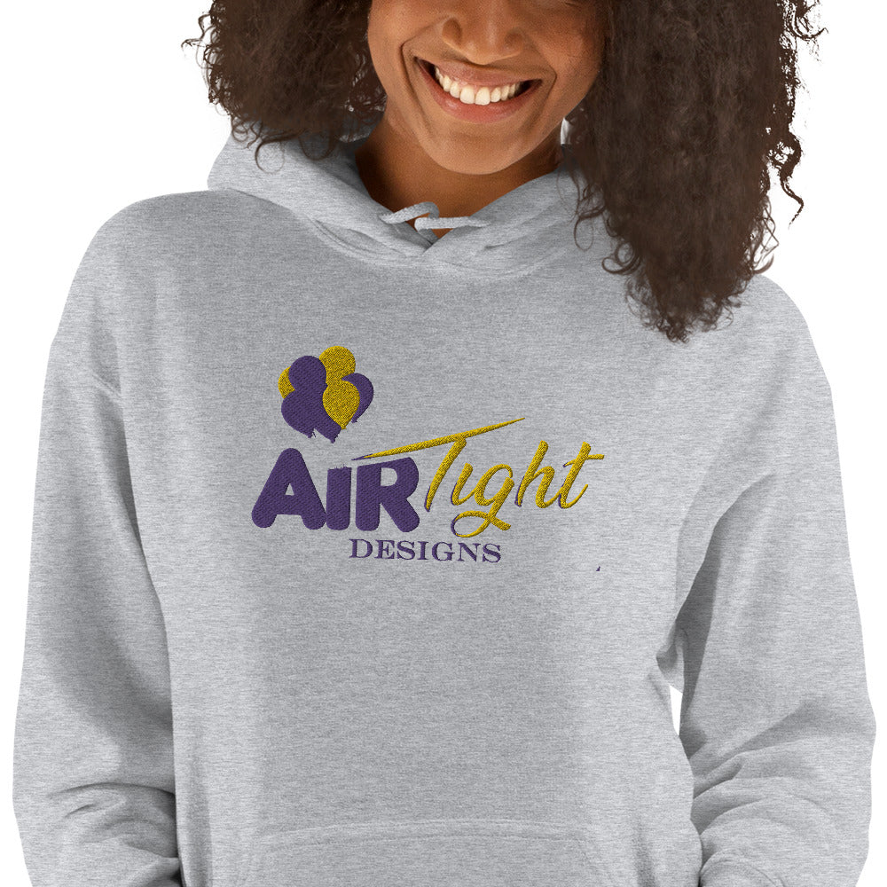 Air Tight Design Embroidered Unisex Hoodie