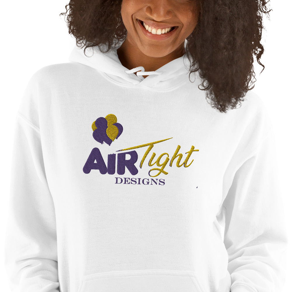 Air Tight Design Embroidered Unisex Hoodie