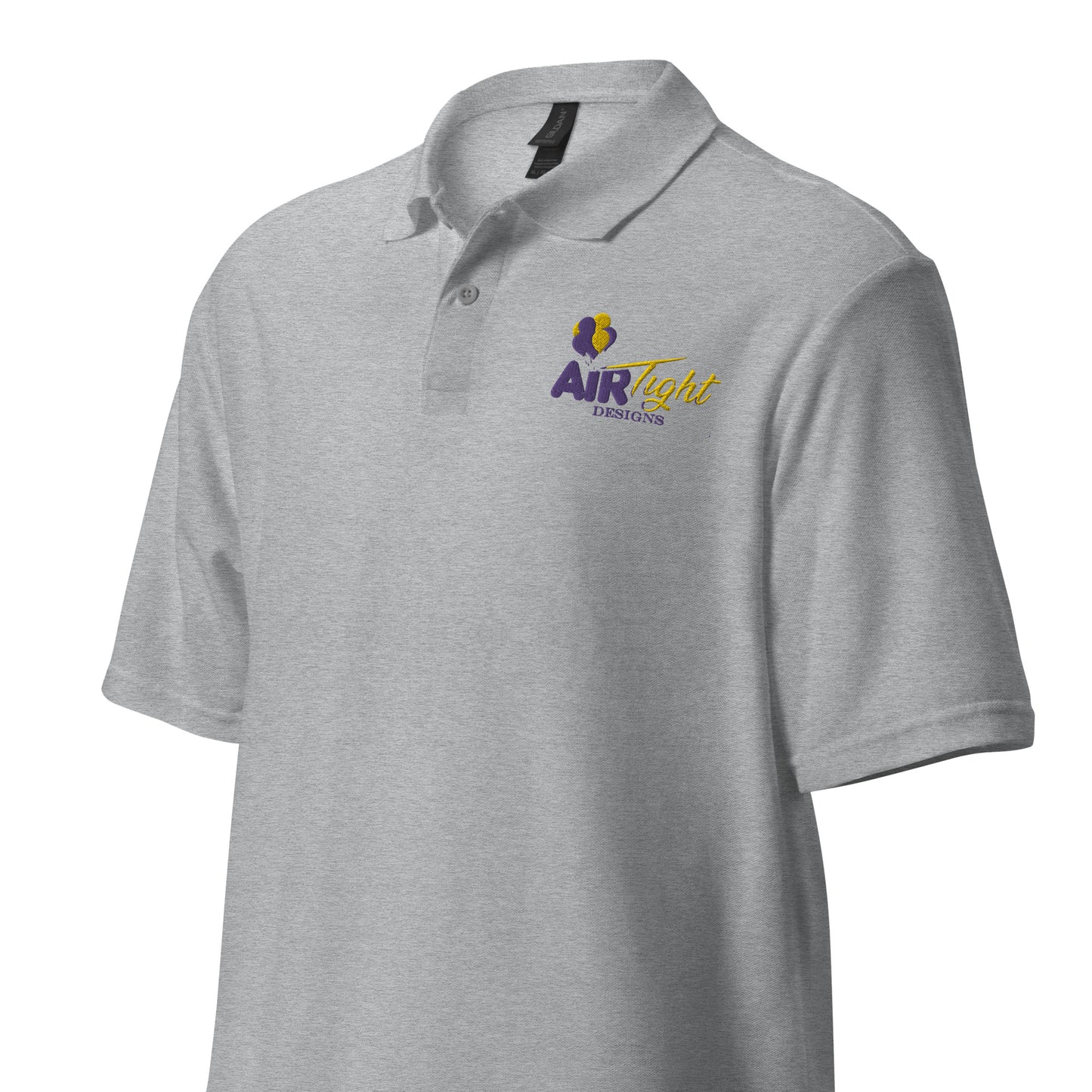 Air Tight Designs Embroidered Unisex pique polo shirt