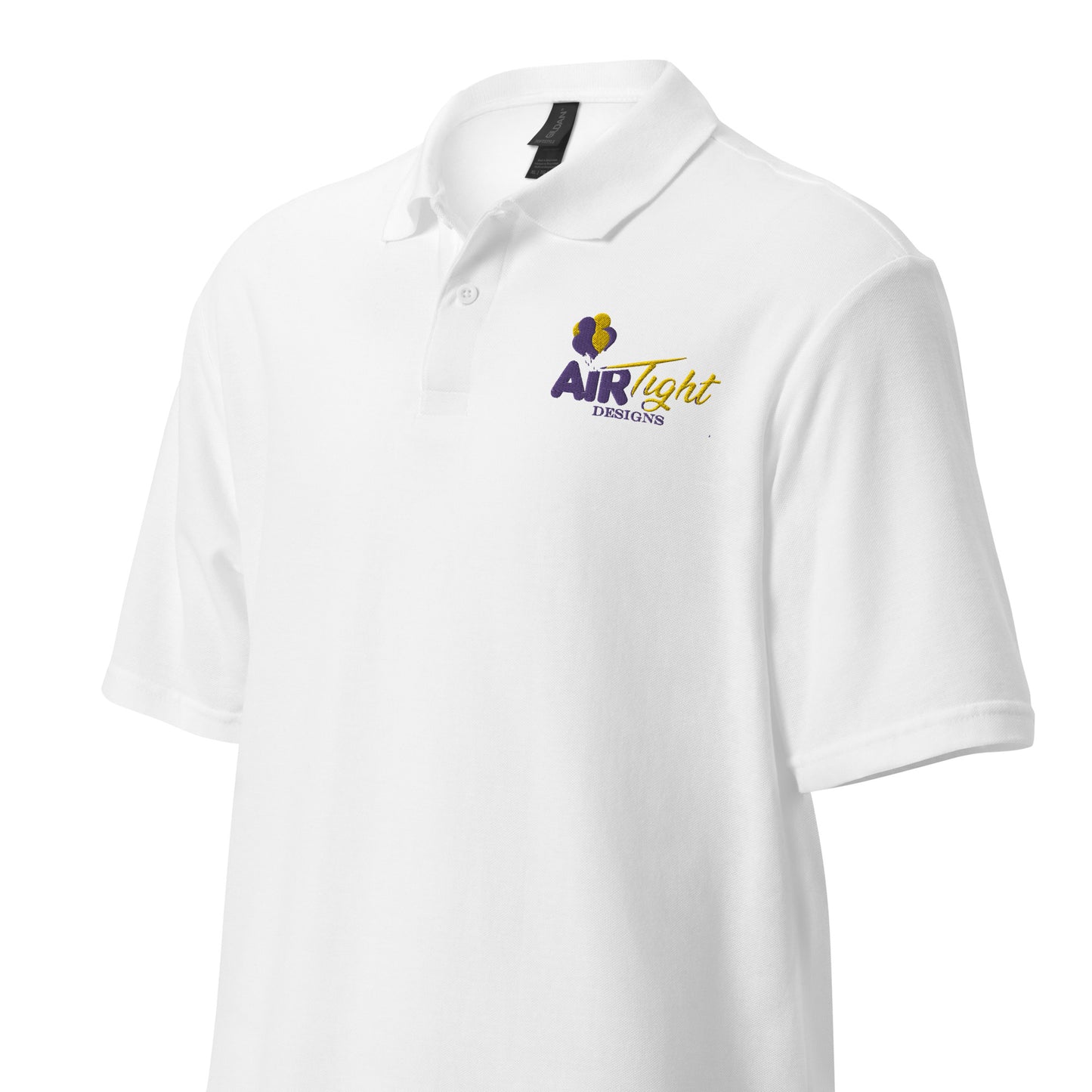 Air Tight Designs Embroidered Unisex pique polo shirt