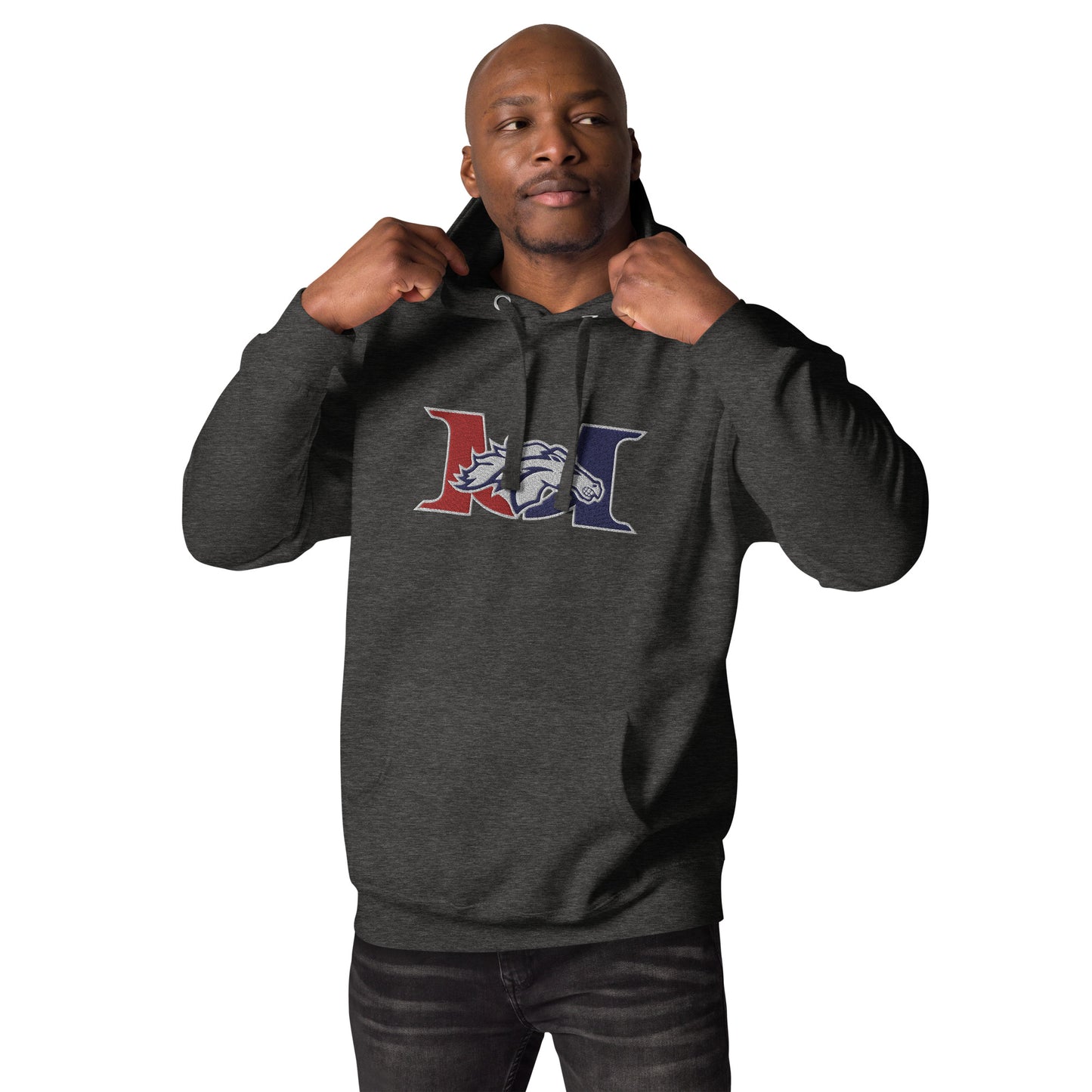 Marlboro Mustangs Embroidery Hoodie