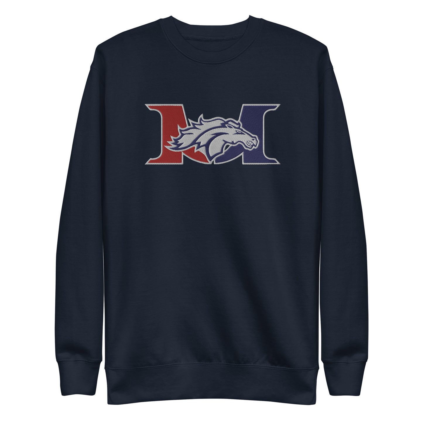 Marlboro Mustang Embroidered Unisex Premium Sweatshirt