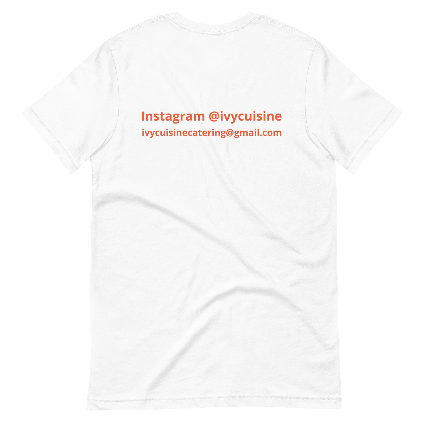 Ivy Cuisine & Catering Womens embroidered t-shirt