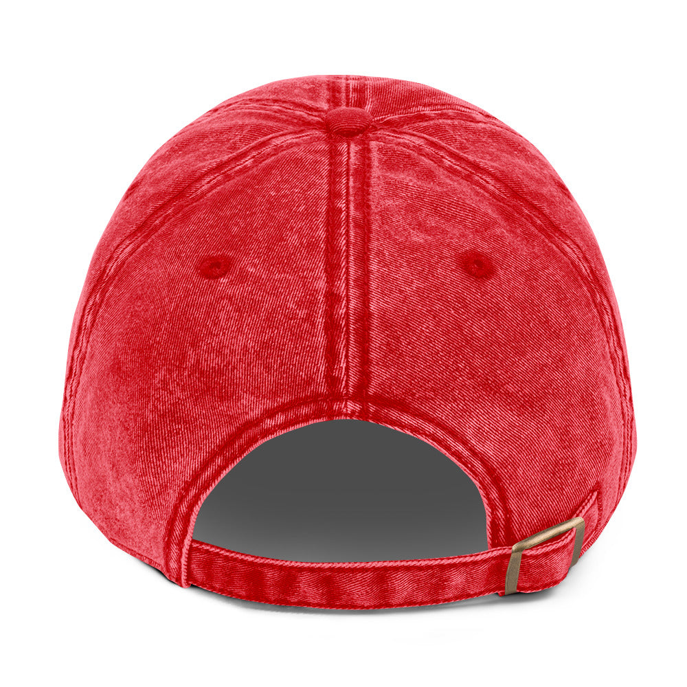 Marlboro Embroidered Vintage Cotton Twill Cap Football