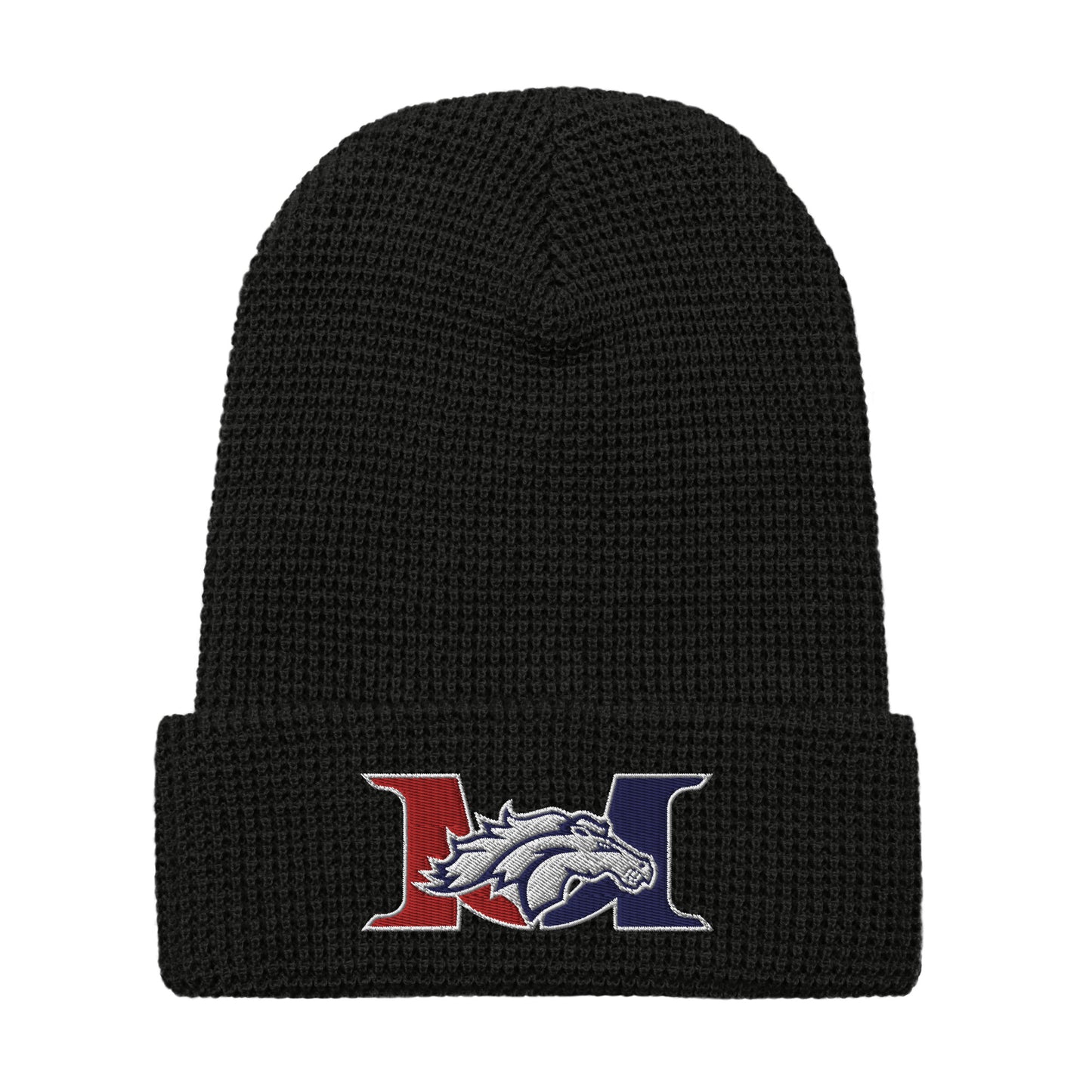 Marlboro Embroidered Waffle Beanie Volleyball