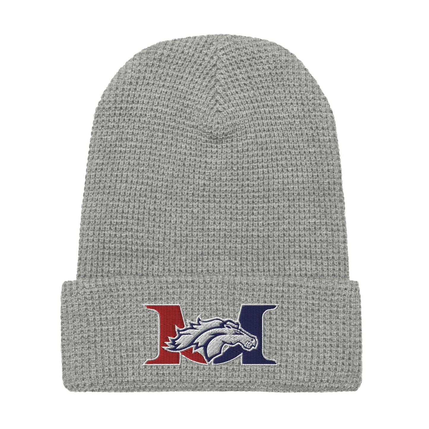 Marlboro soccer Embroidered Waffle beanie