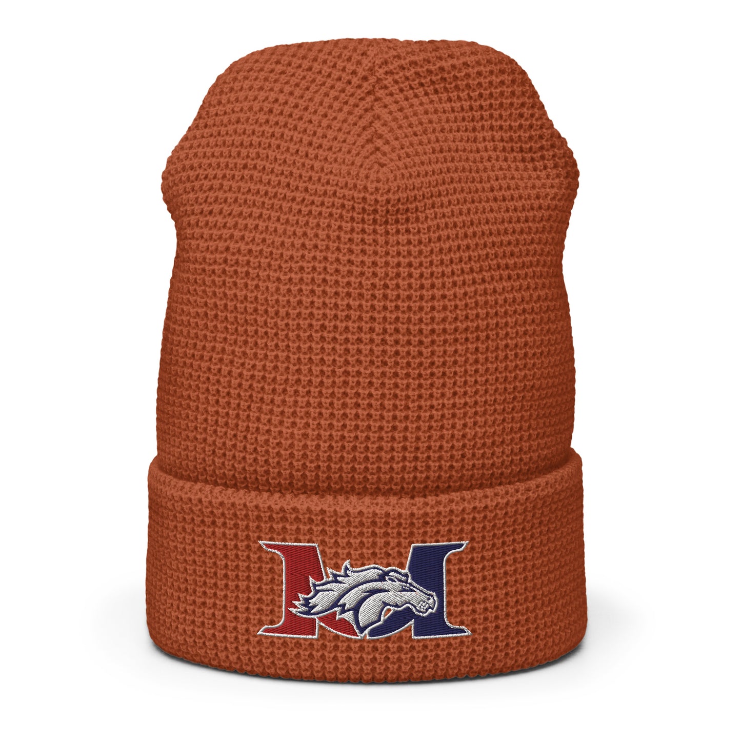 Marlboro Embroidered Waffle Beanie Volleyball