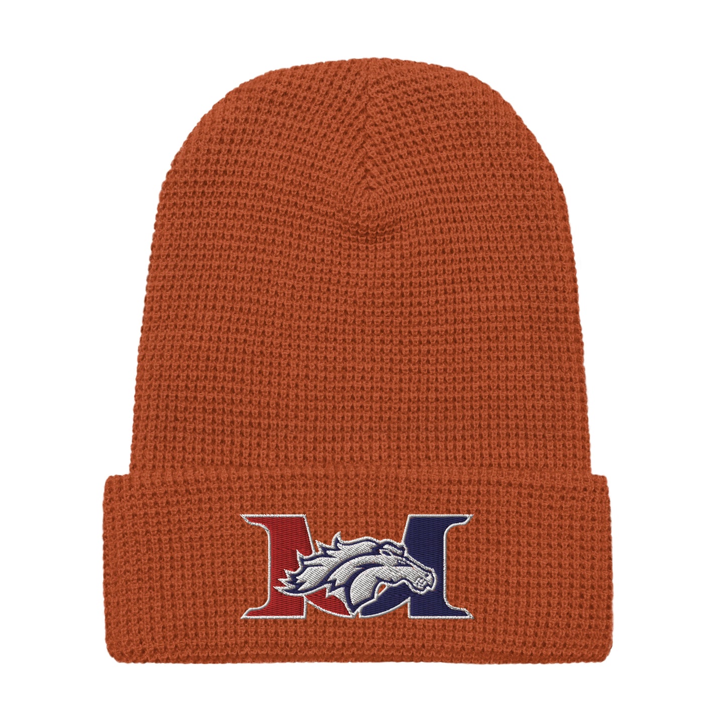 Marlboro Embroidered Waffle Beanie Volleyball