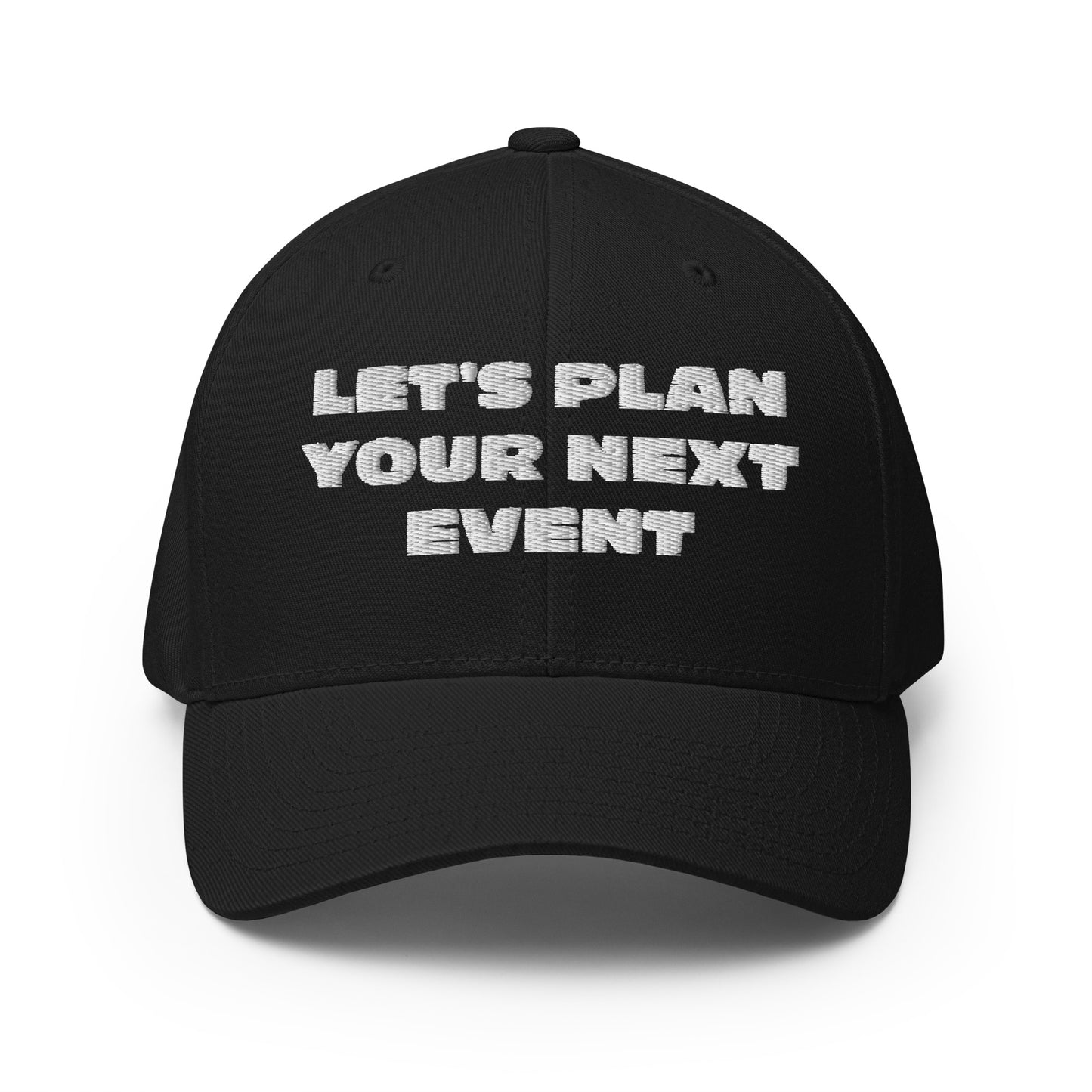 Let's Plan Next Structured Twill Cap
