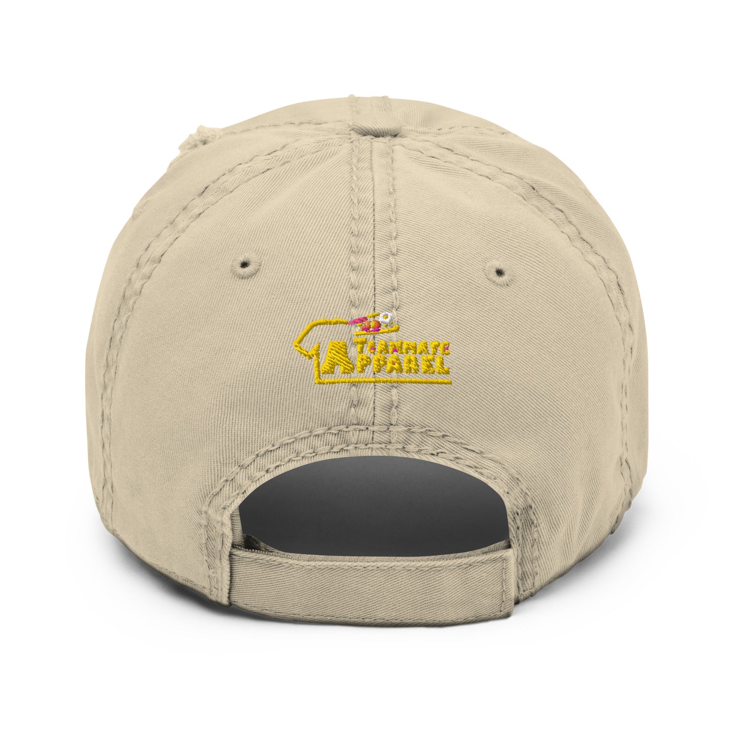 HBCU-BSU Distressed Dad Hat by Teammate Apparel