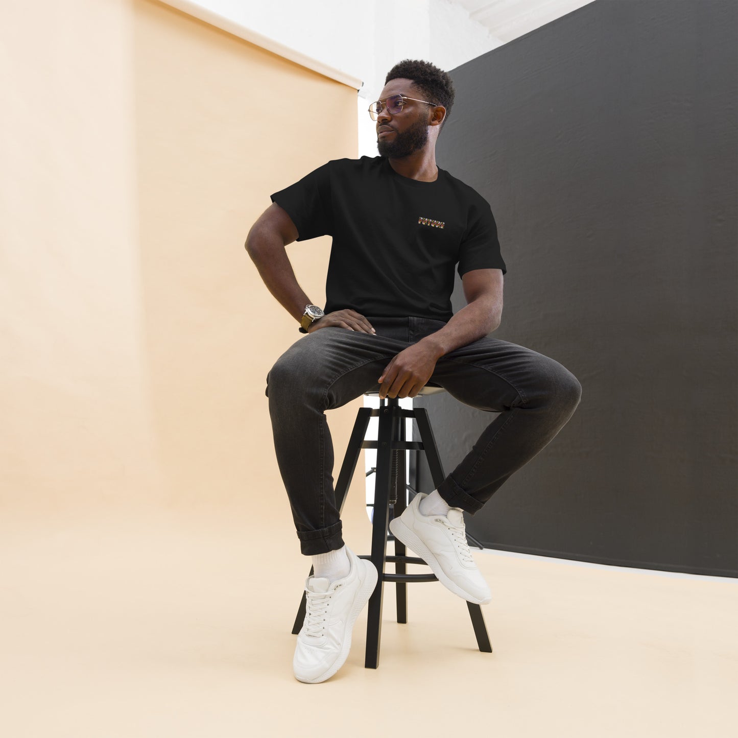 Future Men's classic embroidered tee