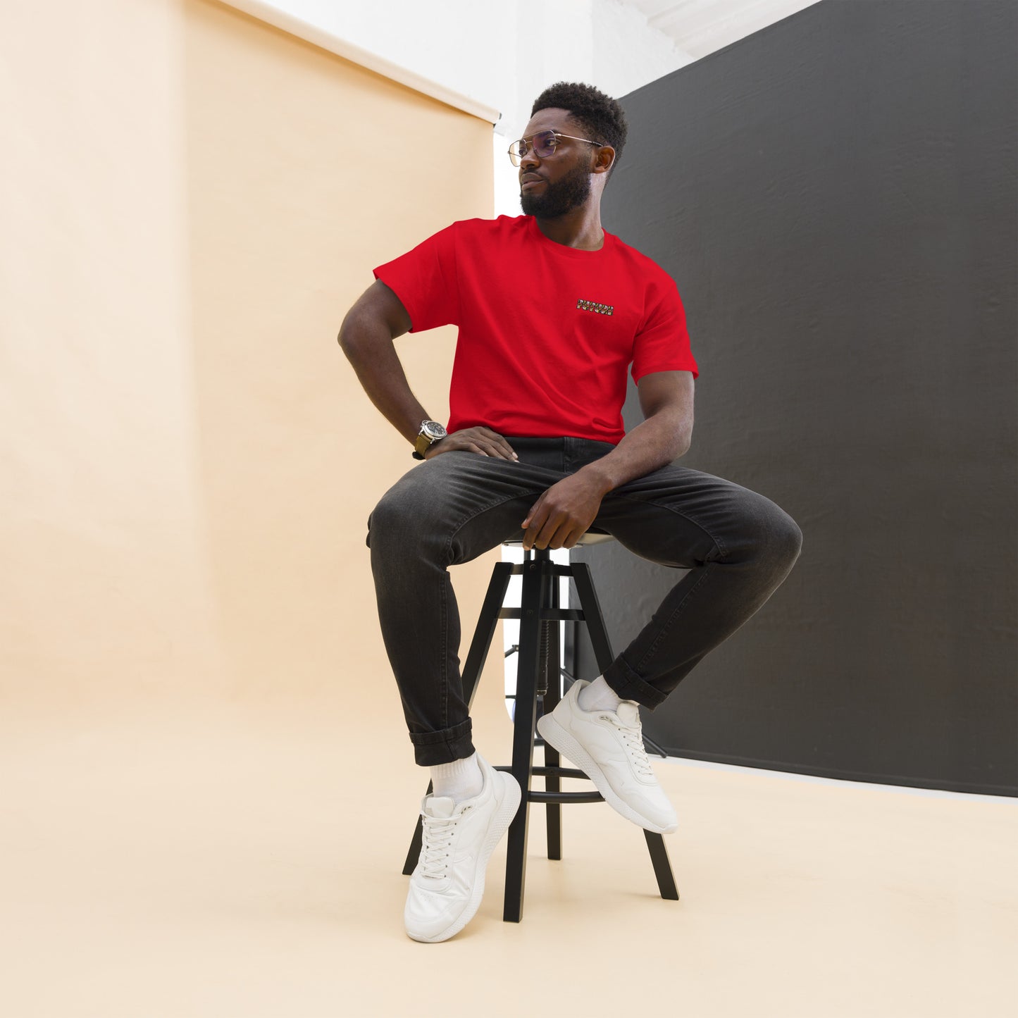 Future Men's classic embroidered tee
