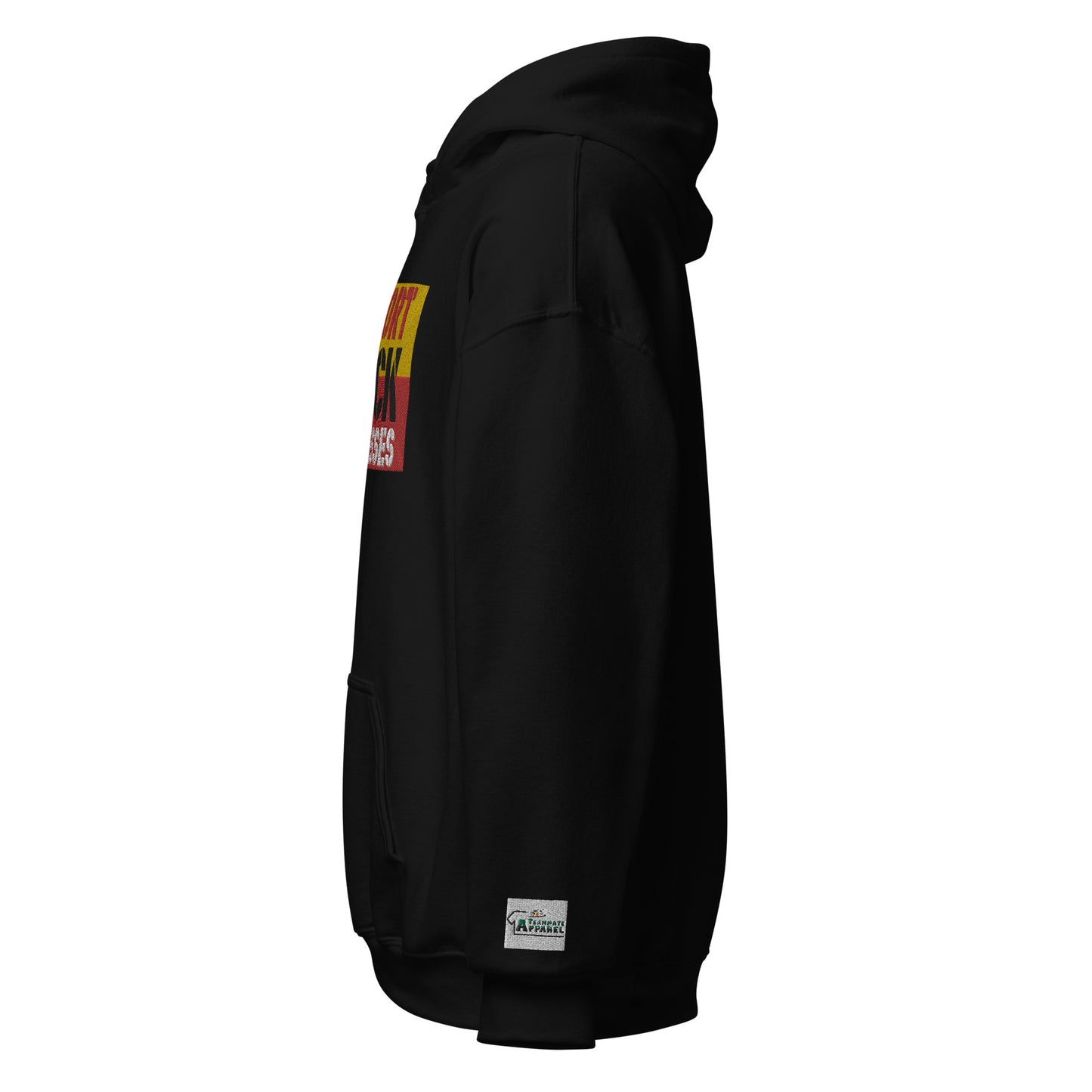 Support Black Businesses Hoodie by Teammate Apparel