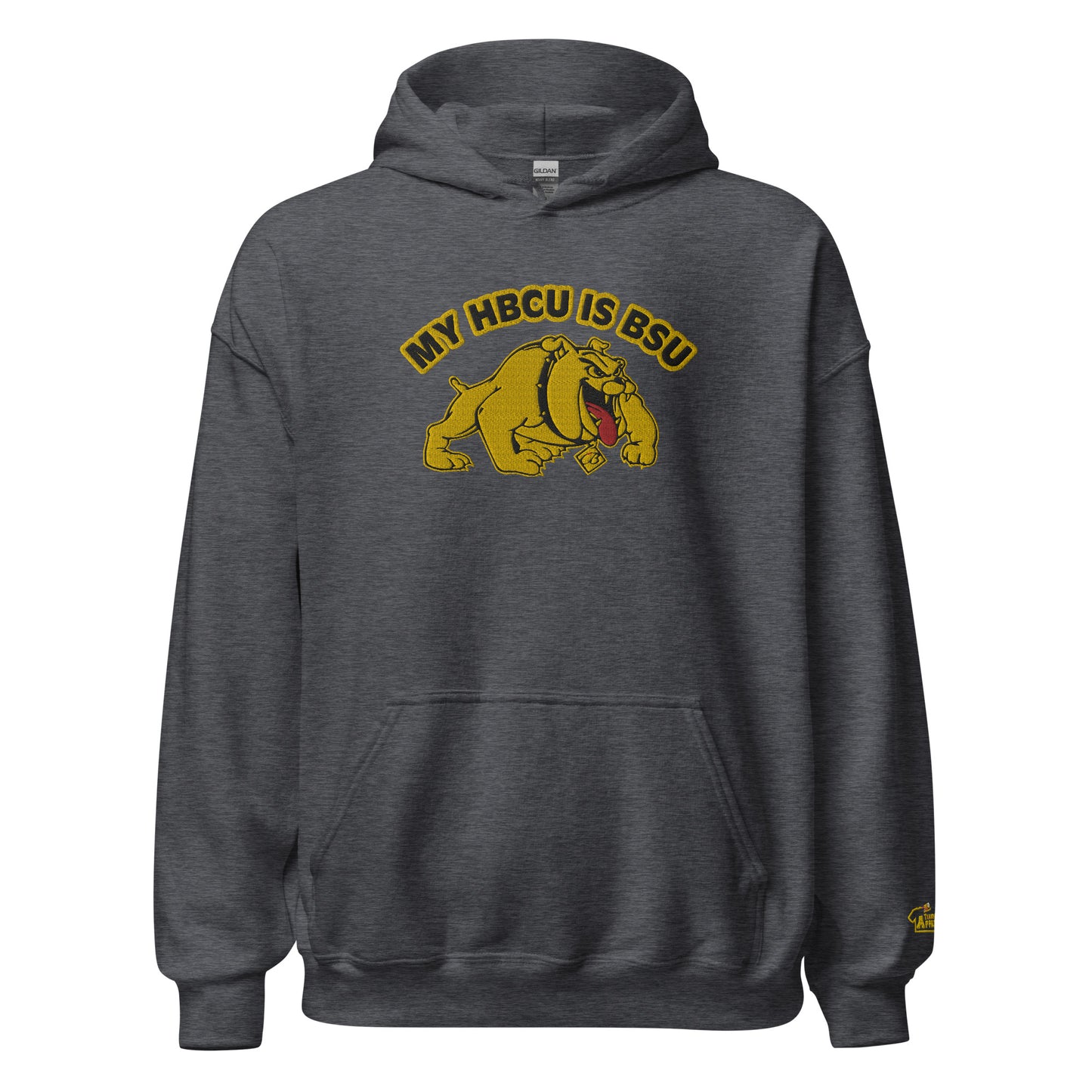 HBCU-BSU Embroidery Hoodie by Teammate Apparel