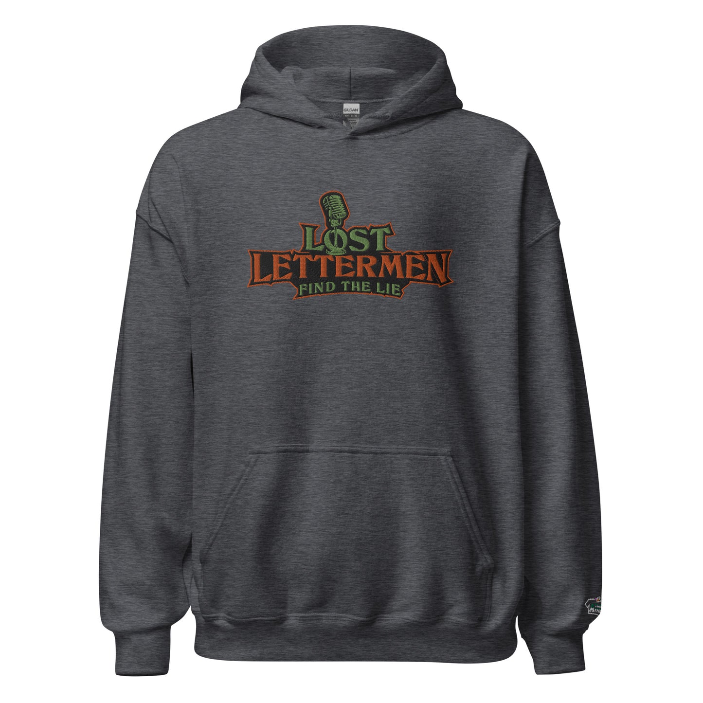 Lost Lettermen Gildan Embroidered Hoodie by Teammate Apparel