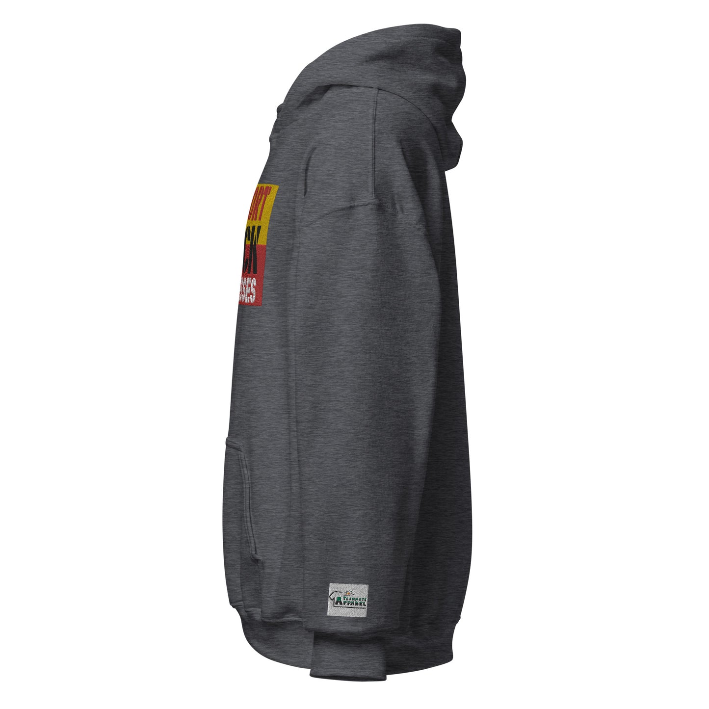 Support Black Businesses Hoodie by Teammate Apparel