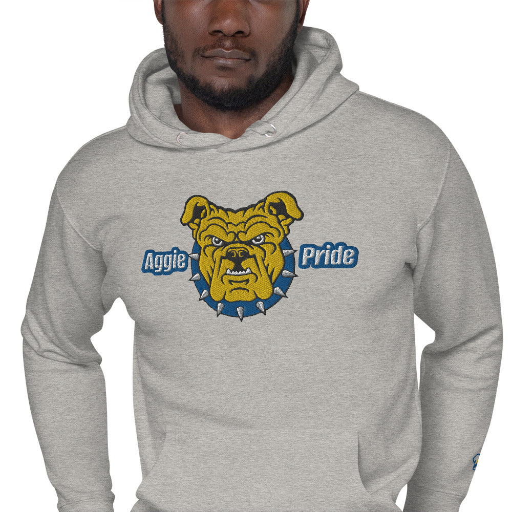 Aggie Pride Embroidery Hoodie by Teammate Apparel