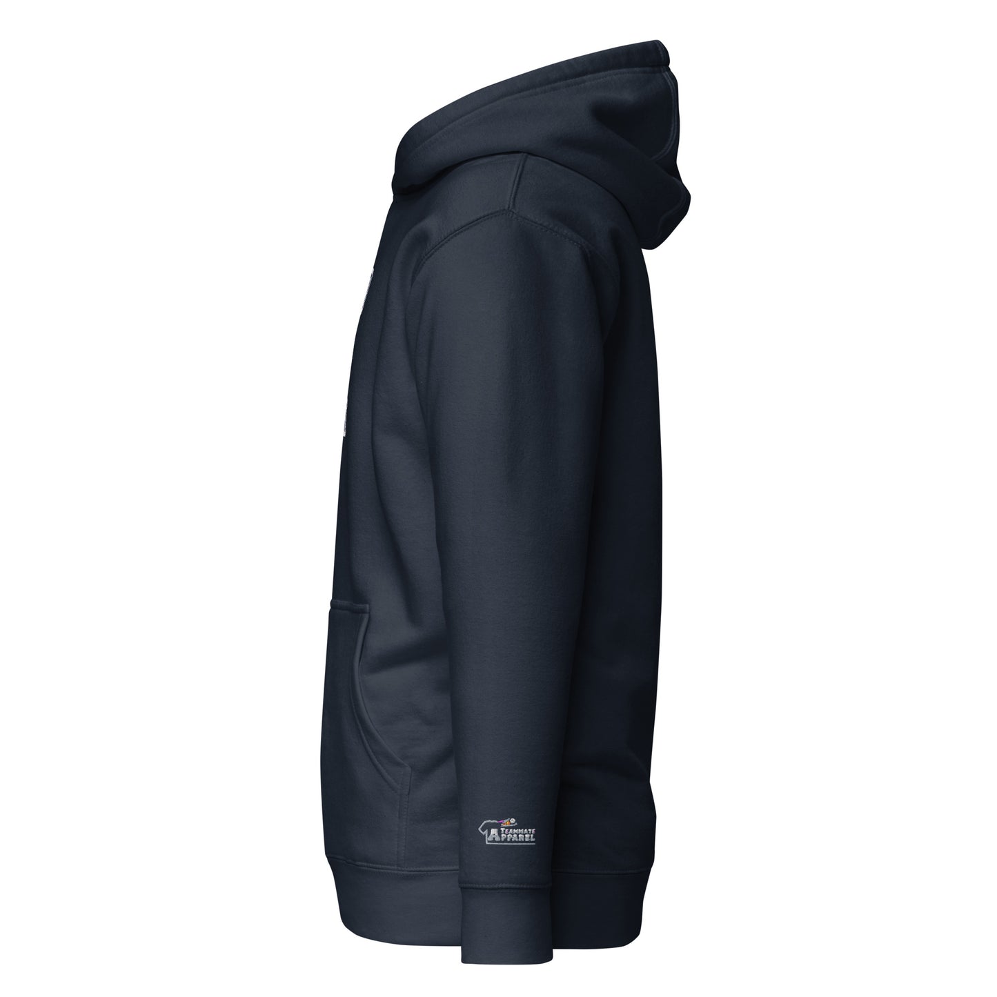Howard Alumni Embroidery Hoodie by Teammate Apparel