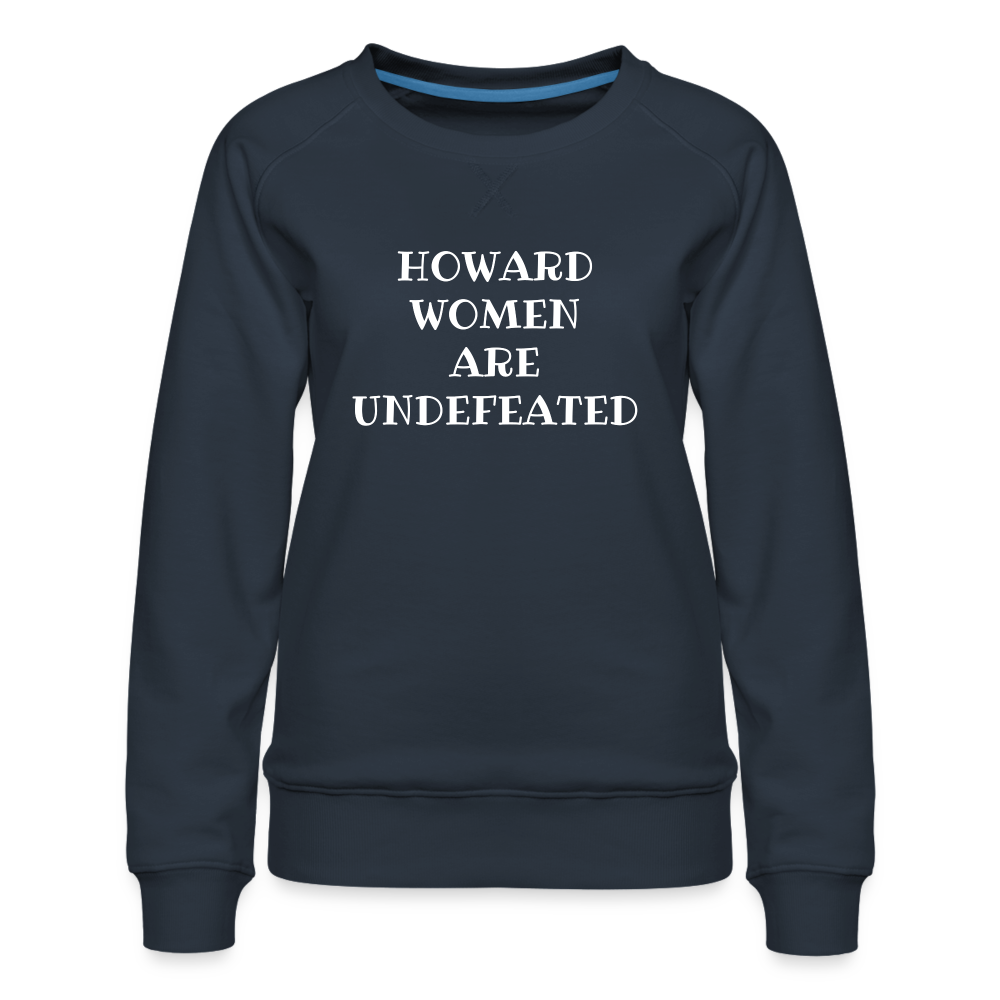 HOWARD WOMEN Premium Sweatshirt - navy