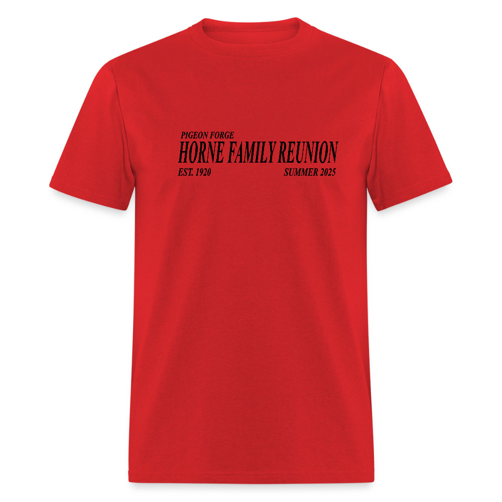 Horne Family Reunion Unisex Classic T-Shirt - red