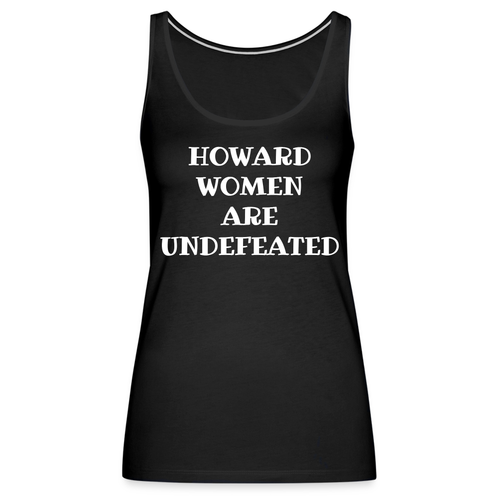 HOWARD WOMEN Premium Tank Top DTG3 - black