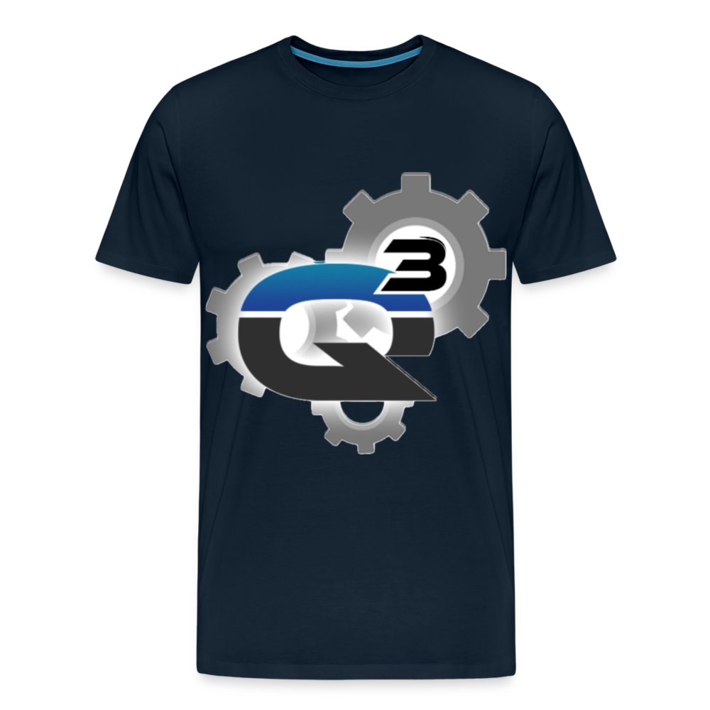 Q3 Car & Truck Mens Premium T-Shirt - deep navy