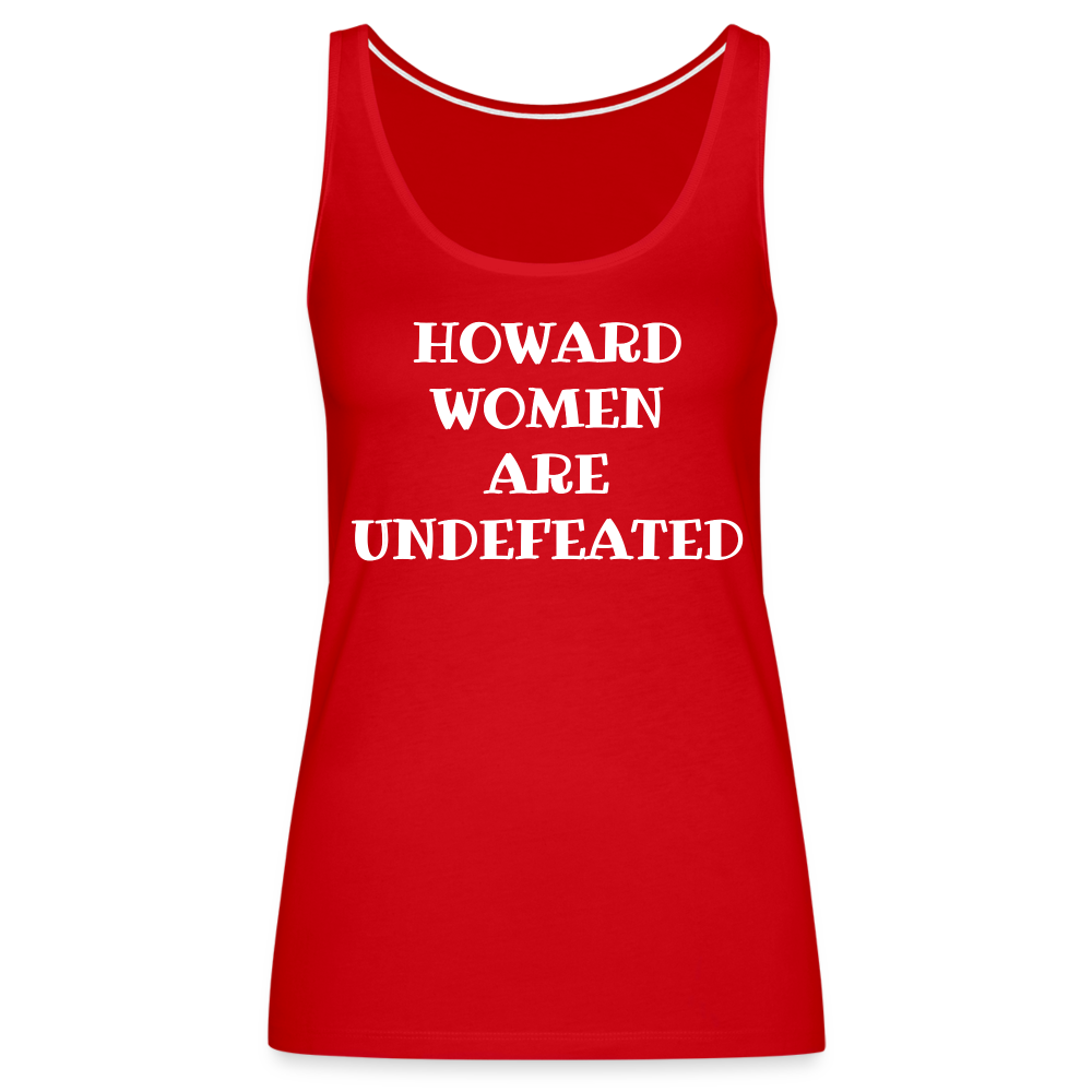 HOWARD WOMEN Premium Tank Top DTG3 - red