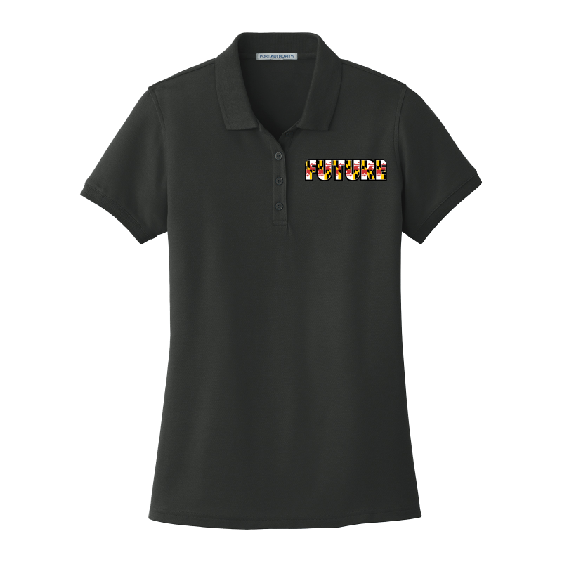 FUTURE Embroidered   Ladies Core Classic Pique Polo
