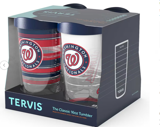 Washington Nationals Four-Pack 16oz. Classic Tumbler Set