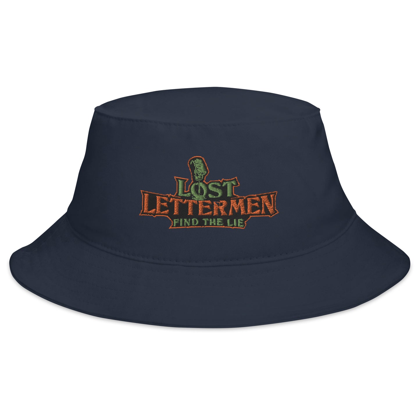 Lost Letterman Embroidered Bucket Hat