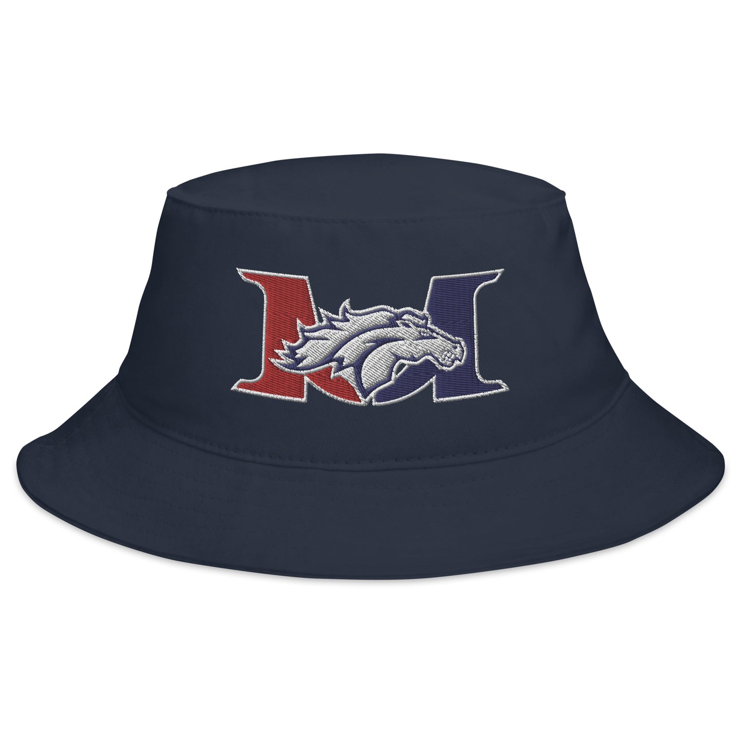 Marlboro Basketball Embroidered Bucket Hat