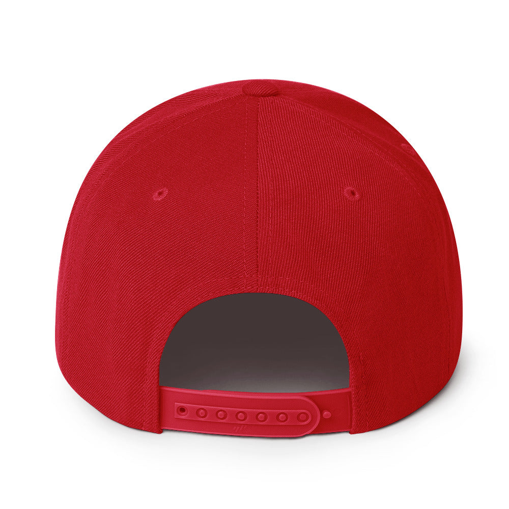 Marlboro Basketball Embroidered Snapback Hat