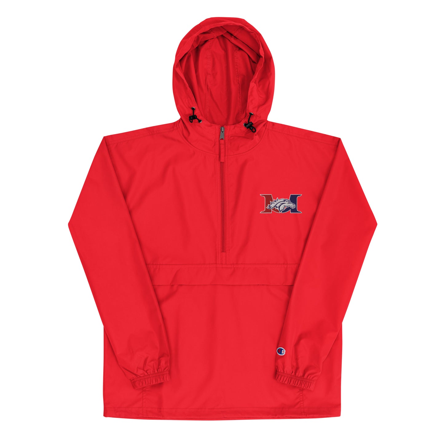 Marlboro soccer Embroidered Champion Packable Jacket