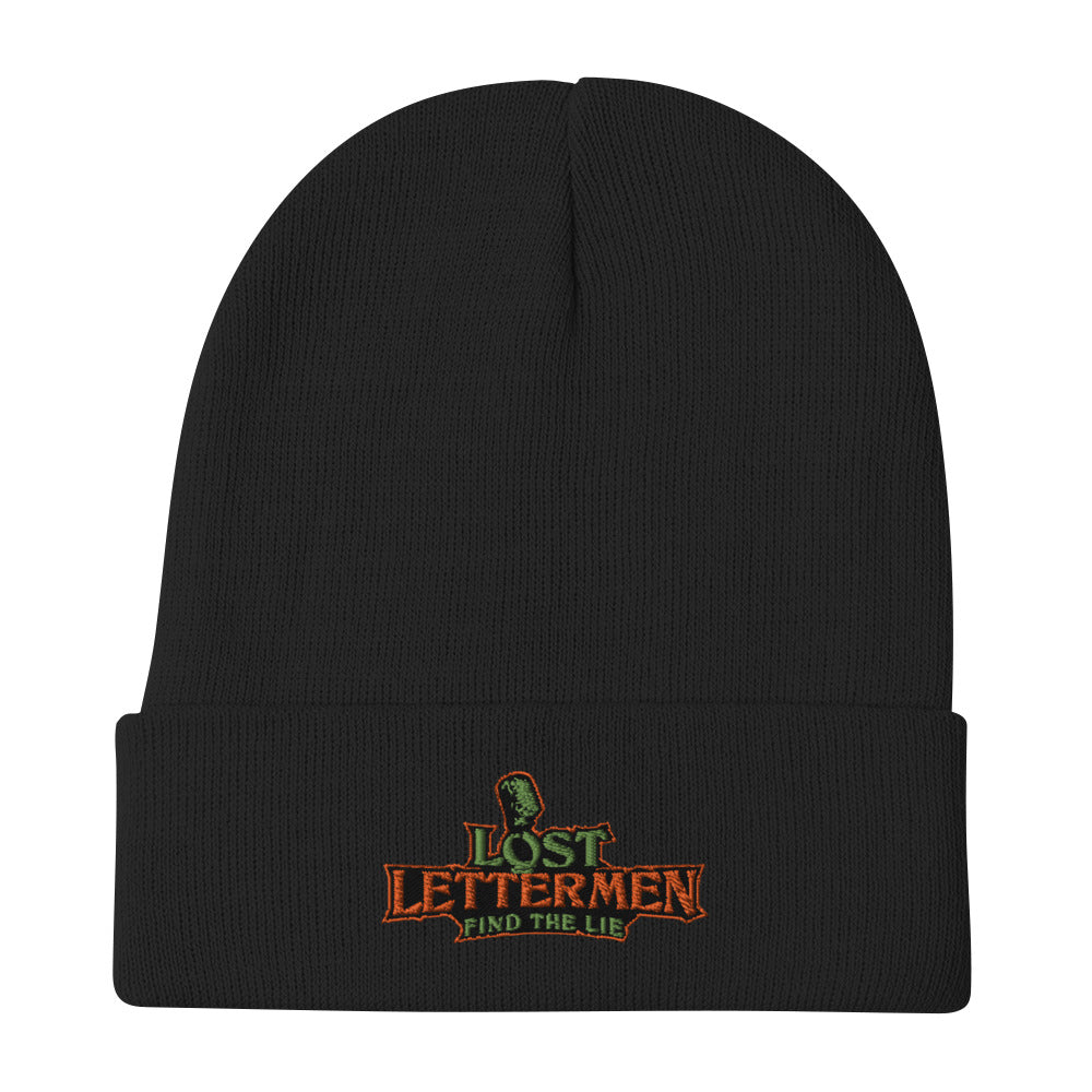 Lost Letterman Embroidered Beanie