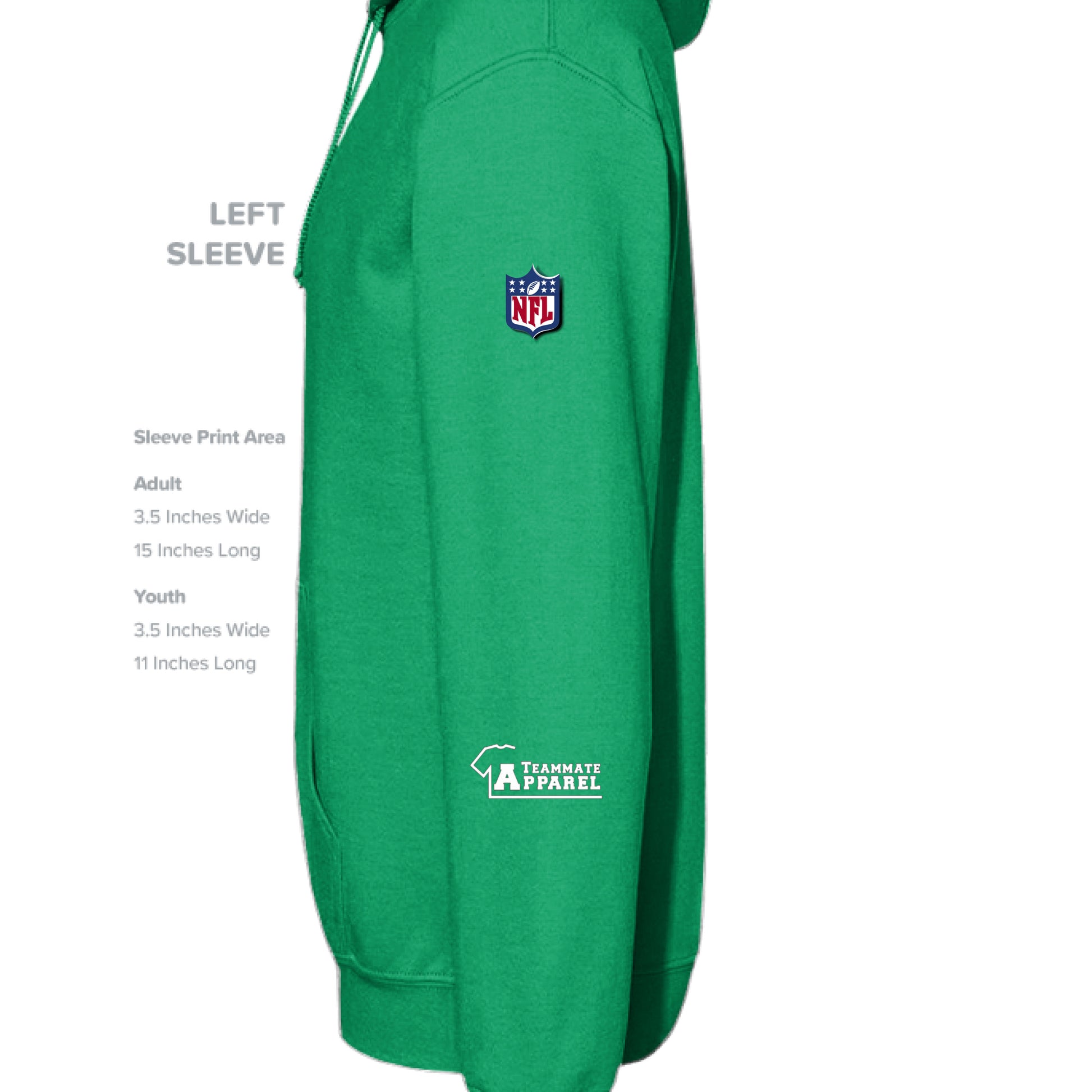IRISH GREEN - SLEEVE_LEFT
