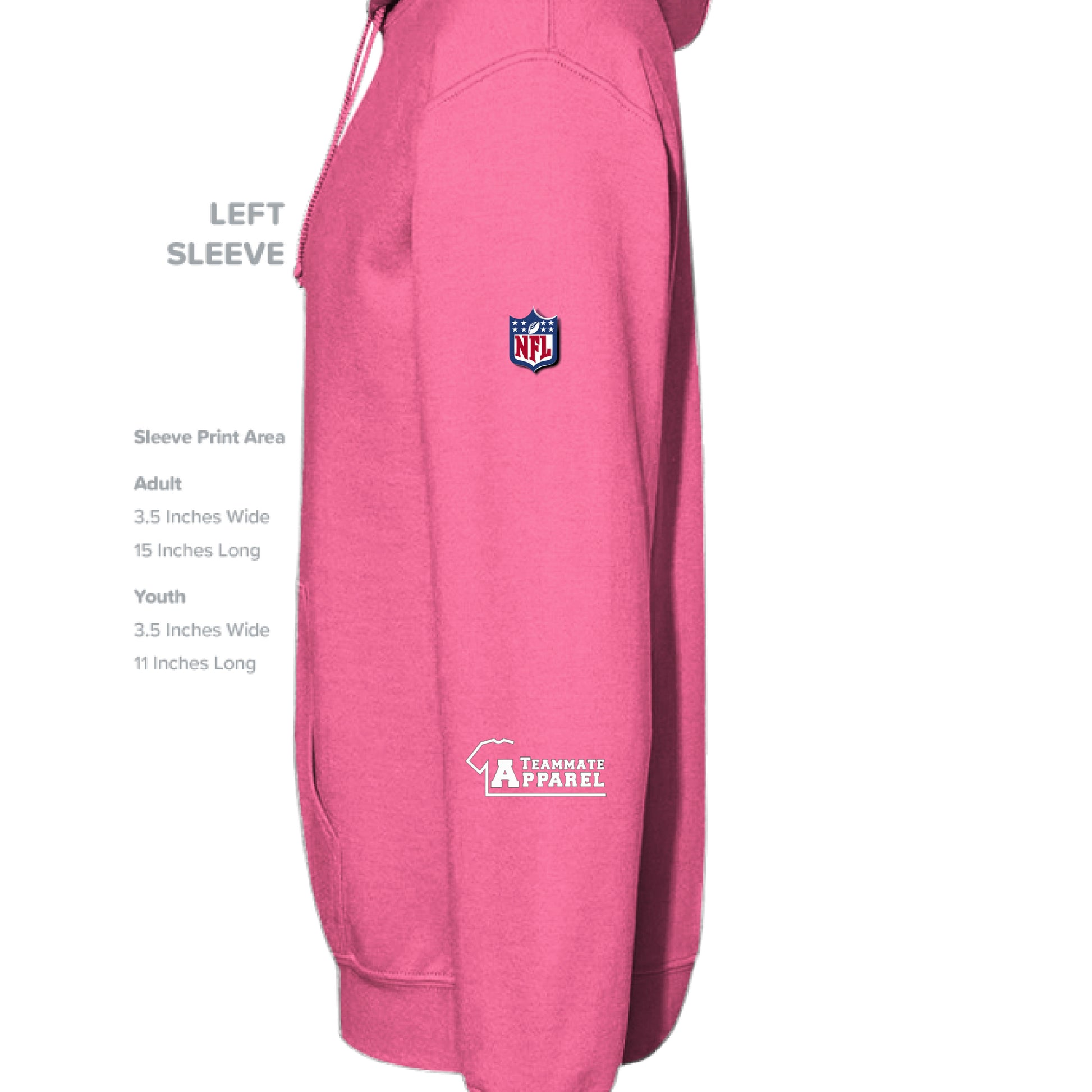 SAFETY PINK - SLEEVE_LEFT