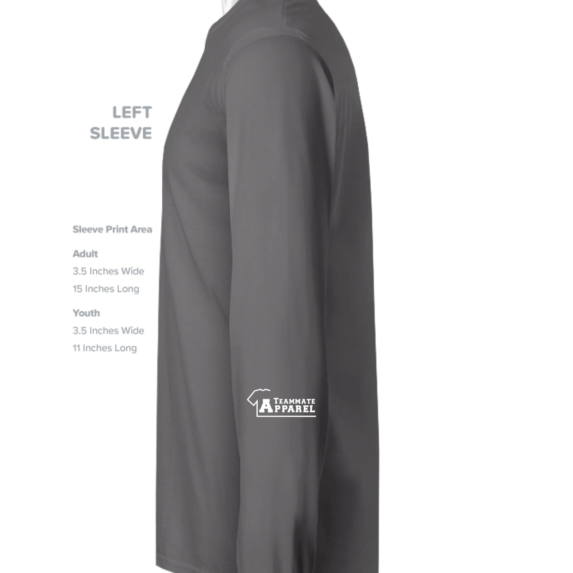 Heathered Charcoal - SLEEVE_LEFT
