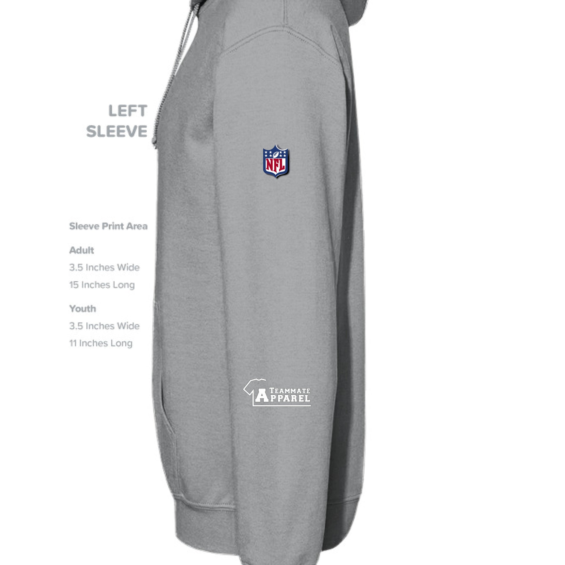 HEATHER GREY - SLEEVE_LEFT