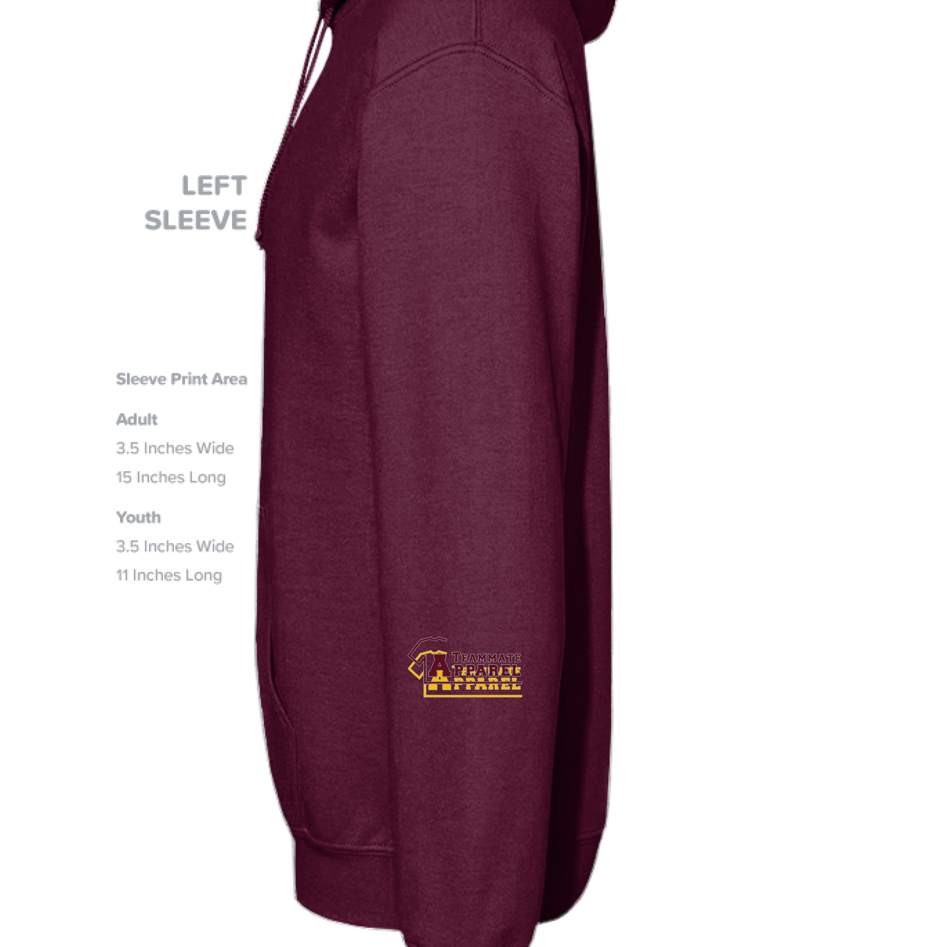 MAROON - SLEEVE_LEFT
