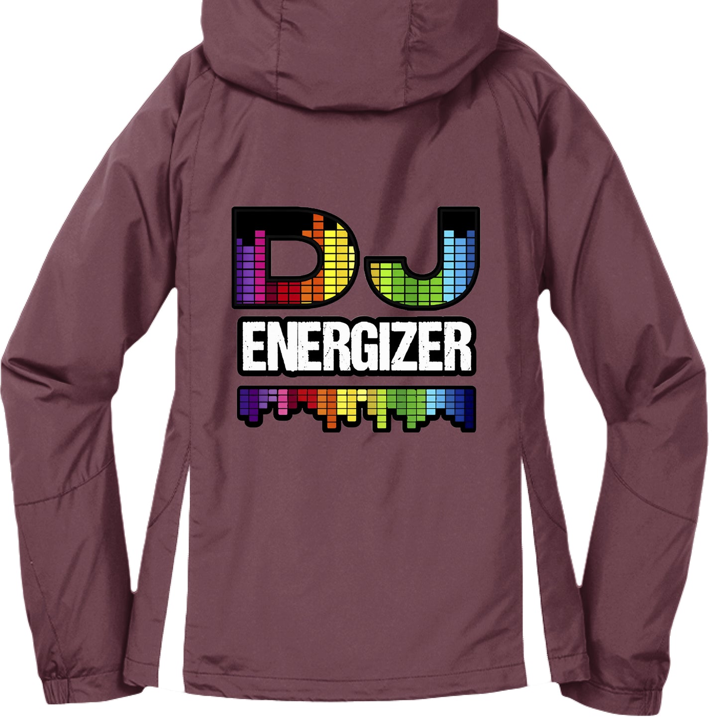 Maroon/ White - BACK