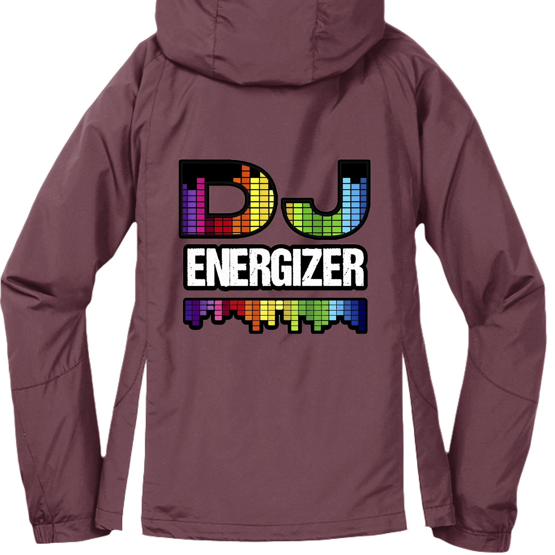 Maroon/ White - BACK