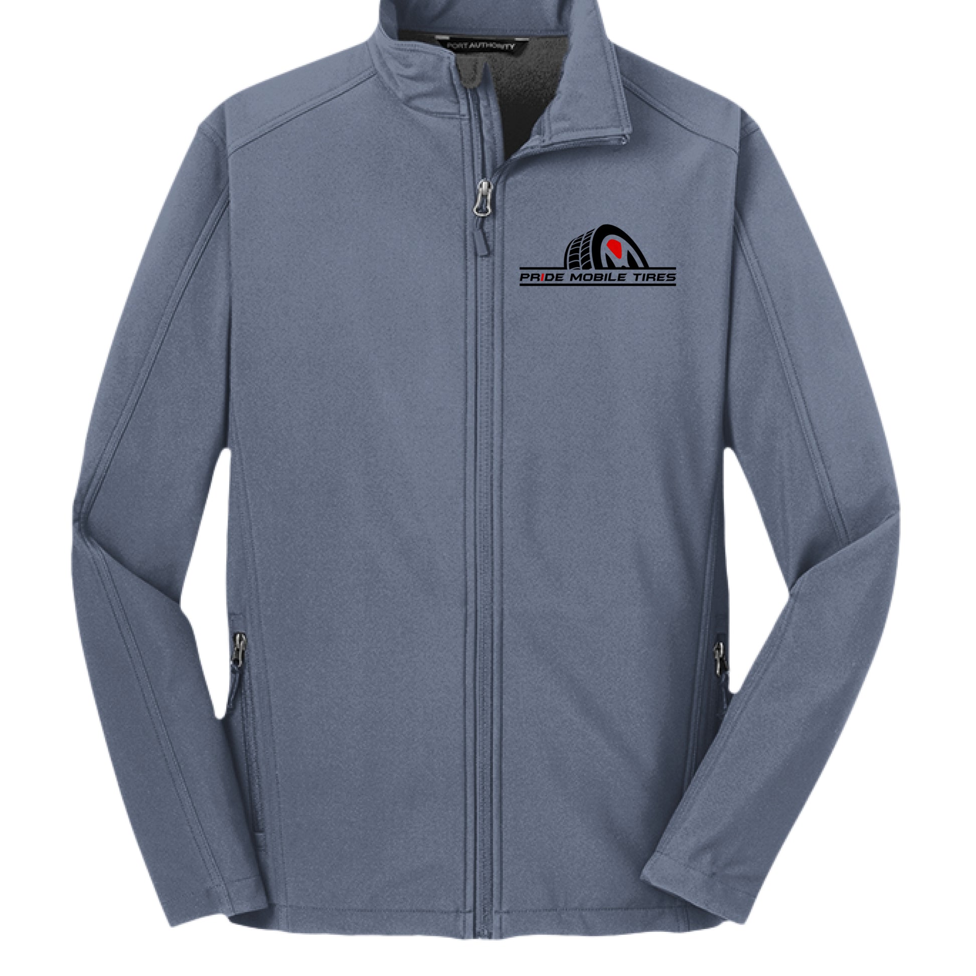 Navy Heather - J317 - FRONT