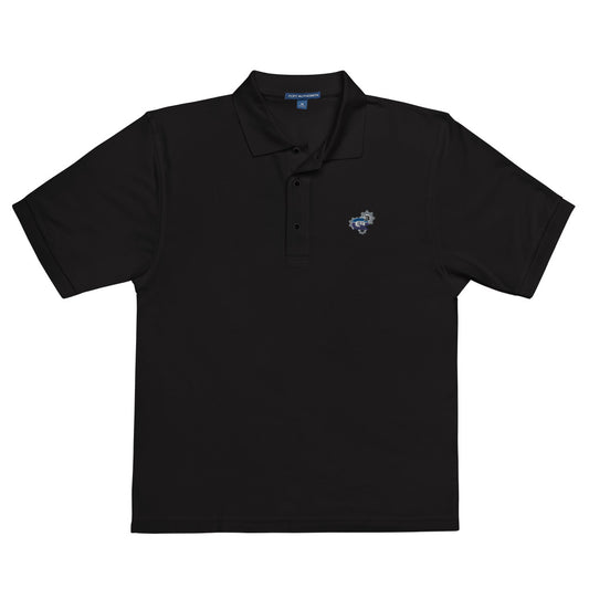 Q3 Car and Truck Repair Men's Premium Embroidered Polo