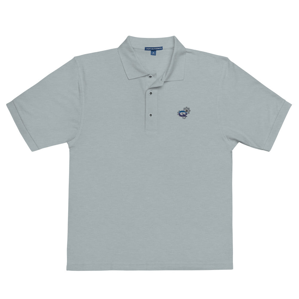 Q3 Car and Truck Repair Men's Premium Embroidered Polo