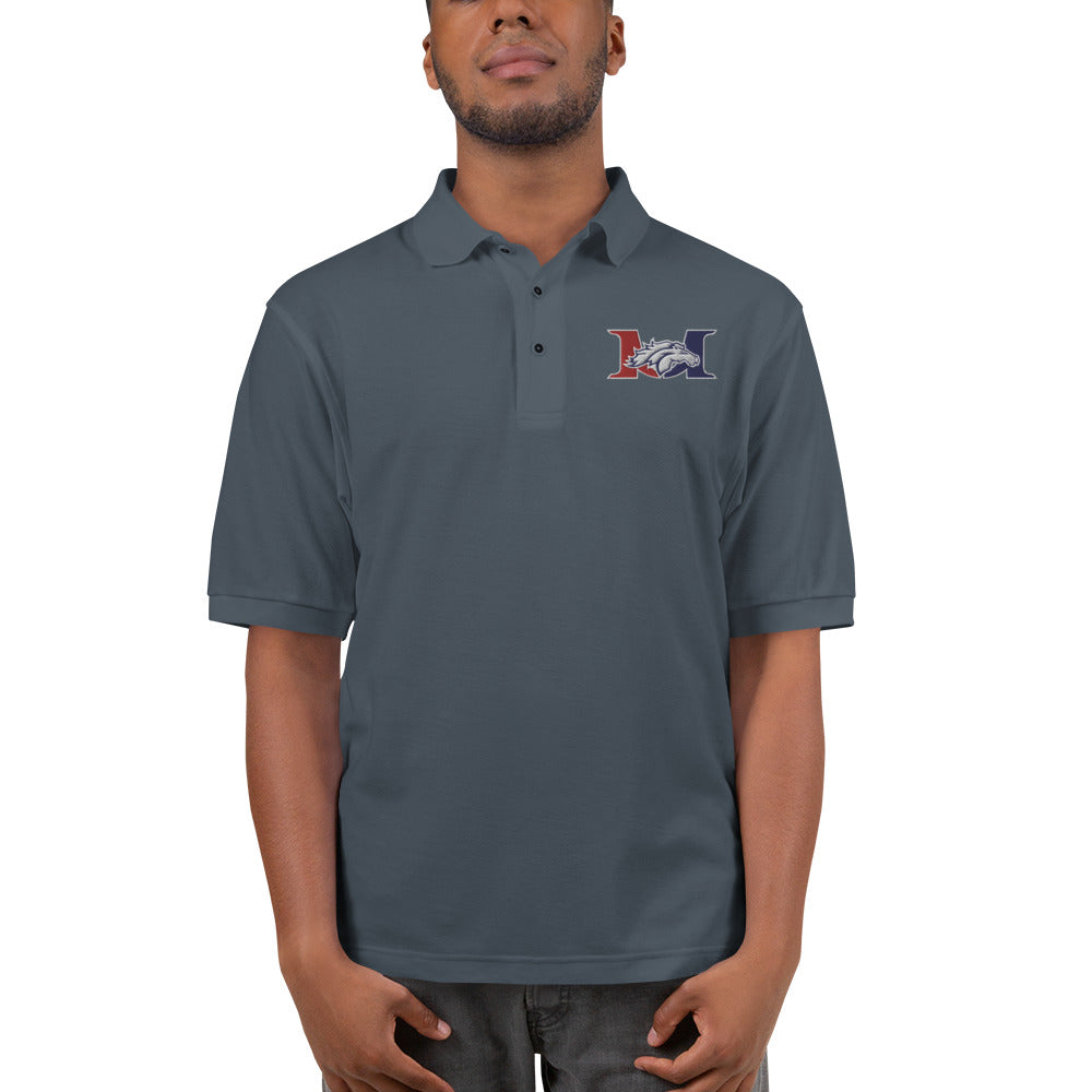 Marlboro Embroidered Men's Premium Polo