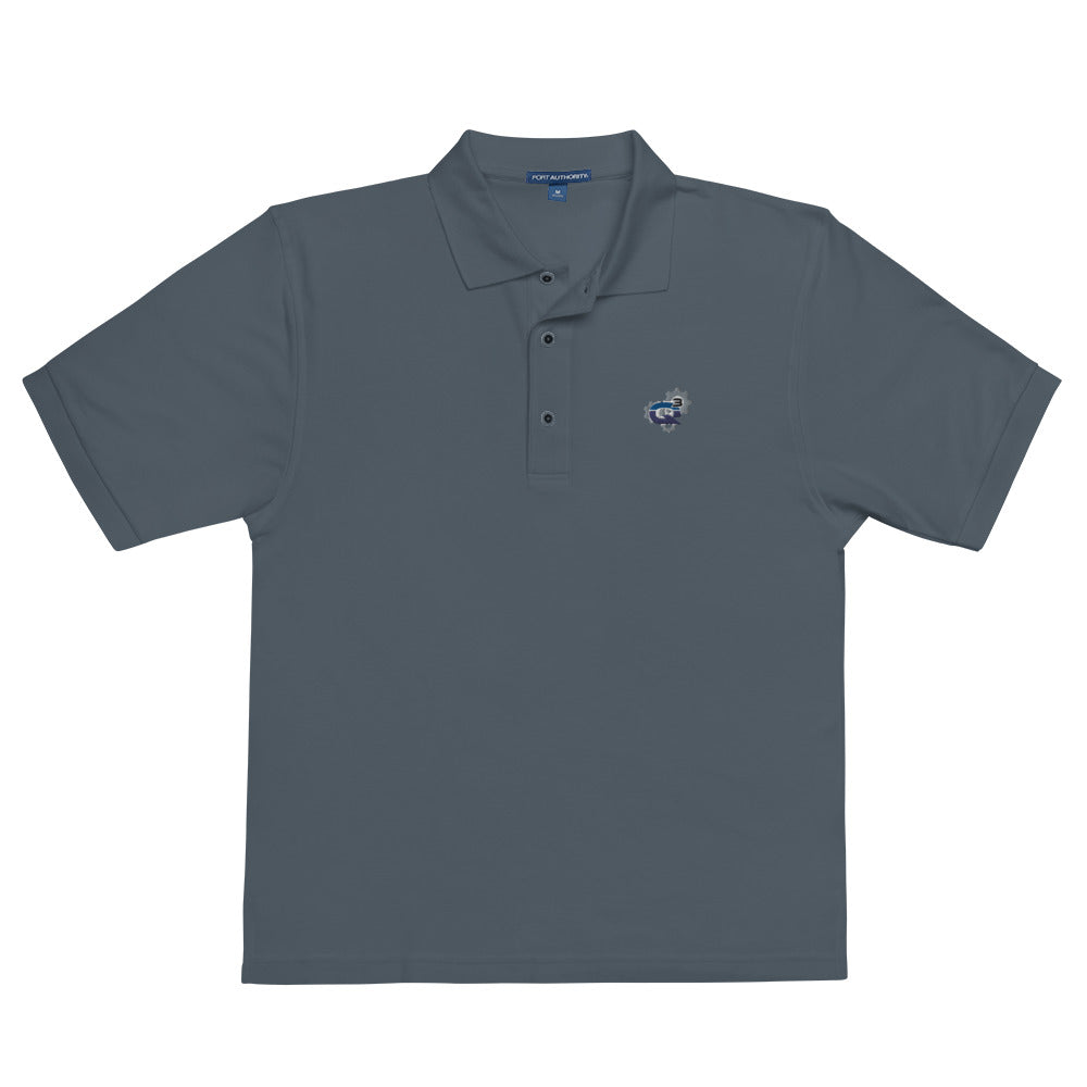 Q3 Car and Truck Repair Men's Premium Embroidered Polo