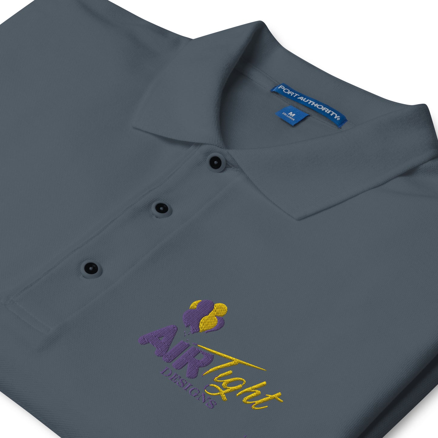 Air Tight Men's Embroidered Premium Polo