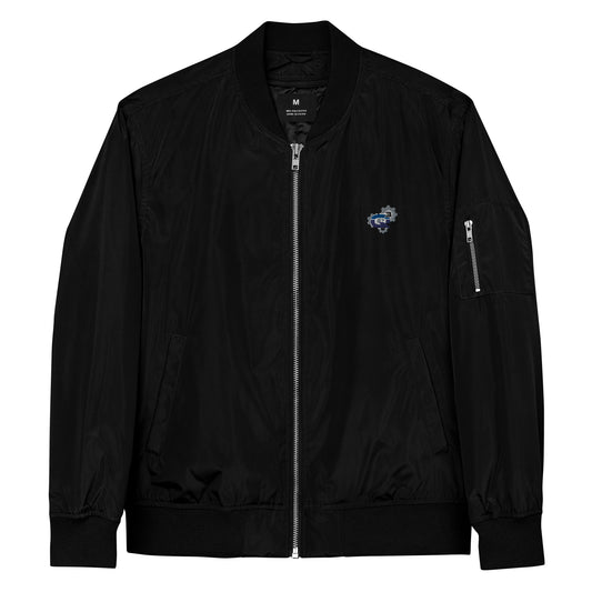 Q3 Car & Truck Repair Embroidered Premium recycled bomber jacket