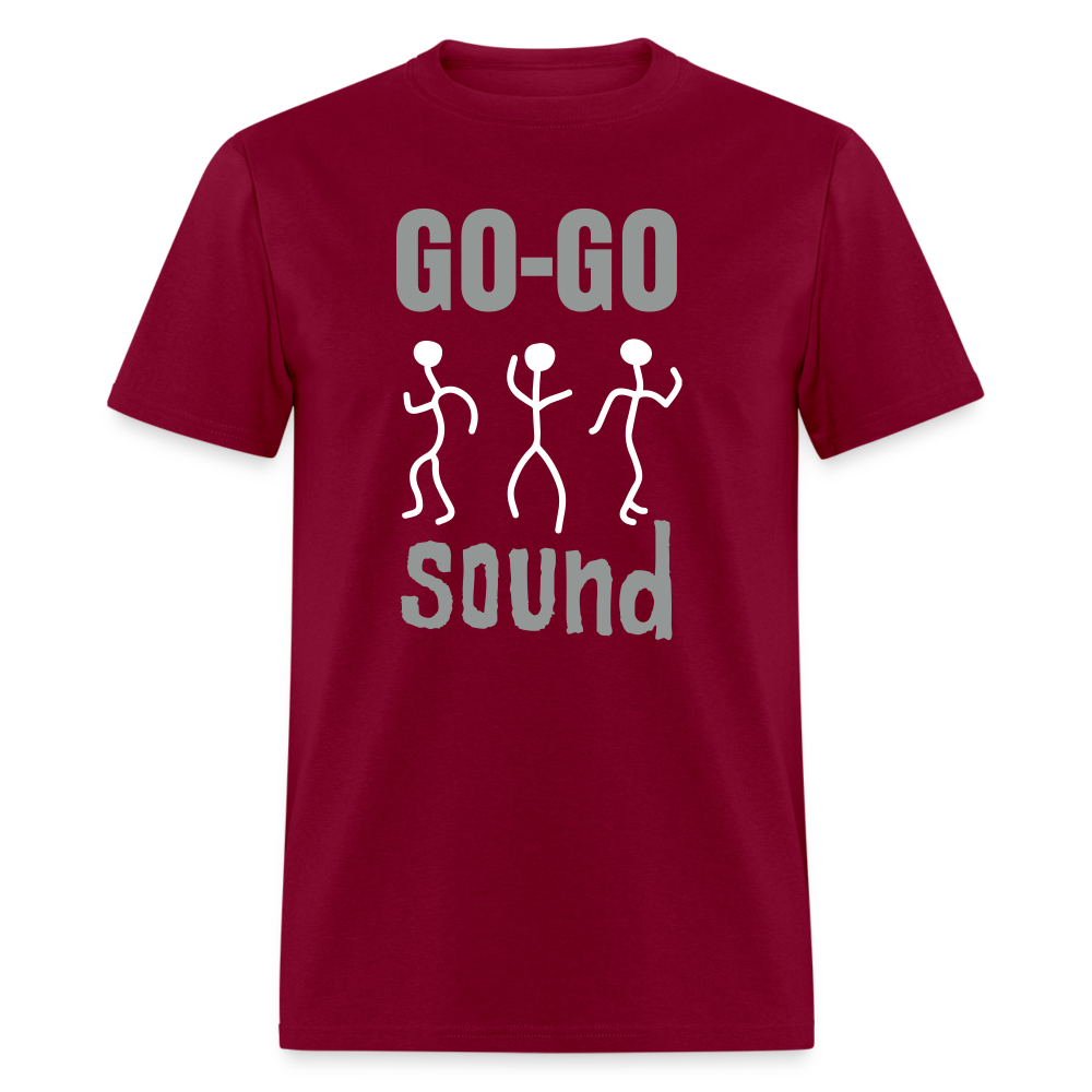 Go-Go Sound Classic T-Shirt - burgundy